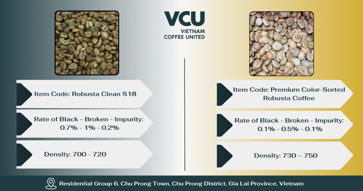 Robusta Clean top class and Robusta Clean