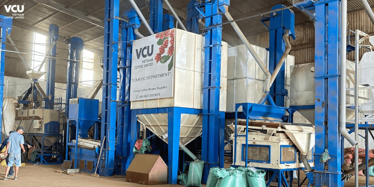 VCU Green Coffee Bean Processing Factory